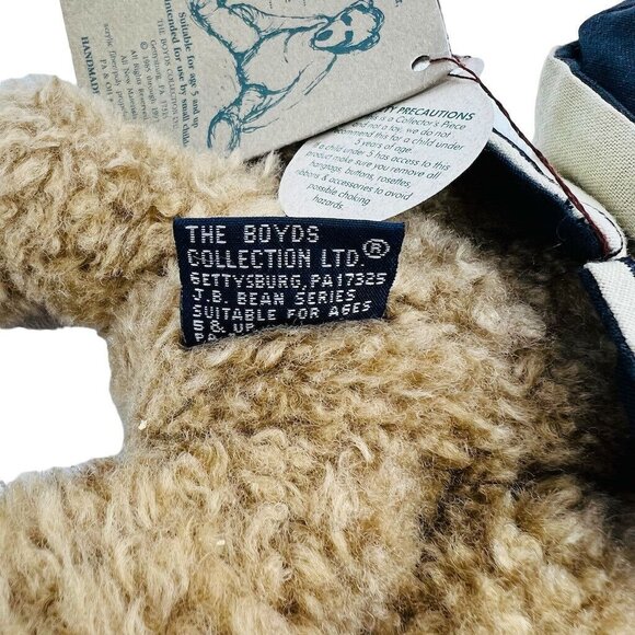 Boyds Bear Chauncey Teddy Bear With Sailor Outfit Collectible Vintage - Picture 7 of 8
